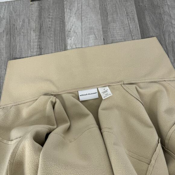 Tan Faux Suede with Design Jacket Toggle Closers Size 12 - Picture 9 of 9